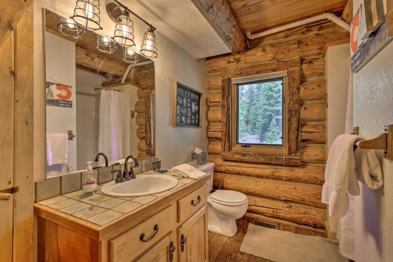 Cozy Breckenridge Cabin With Deck, 8 Mi To Gondola Eksteriør bilde