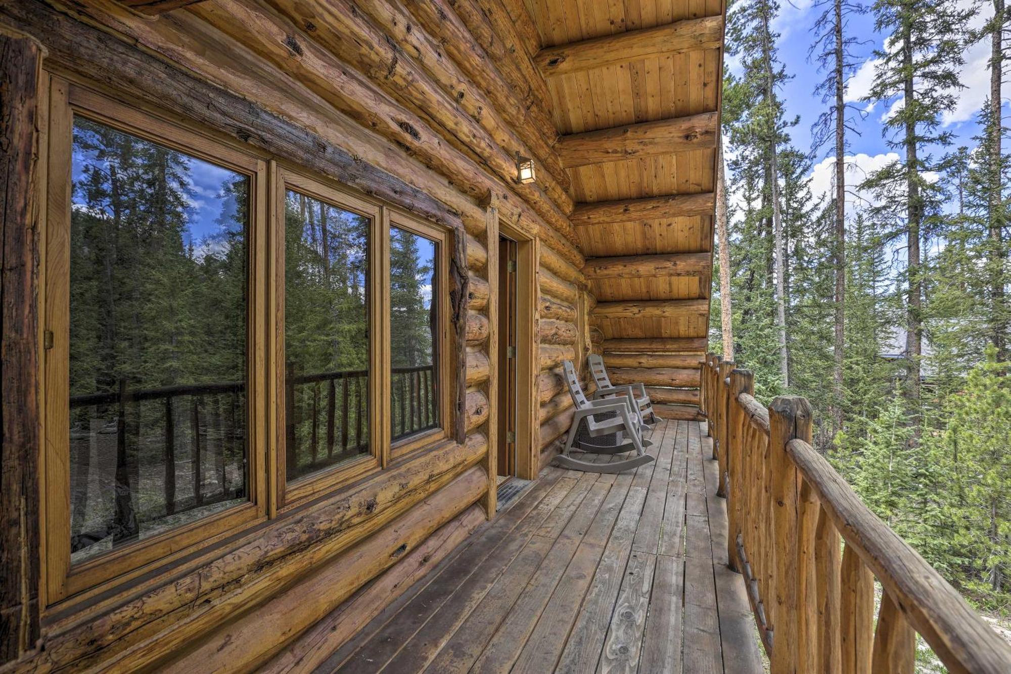 Cozy Breckenridge Cabin With Deck, 8 Mi To Gondola Eksteriør bilde