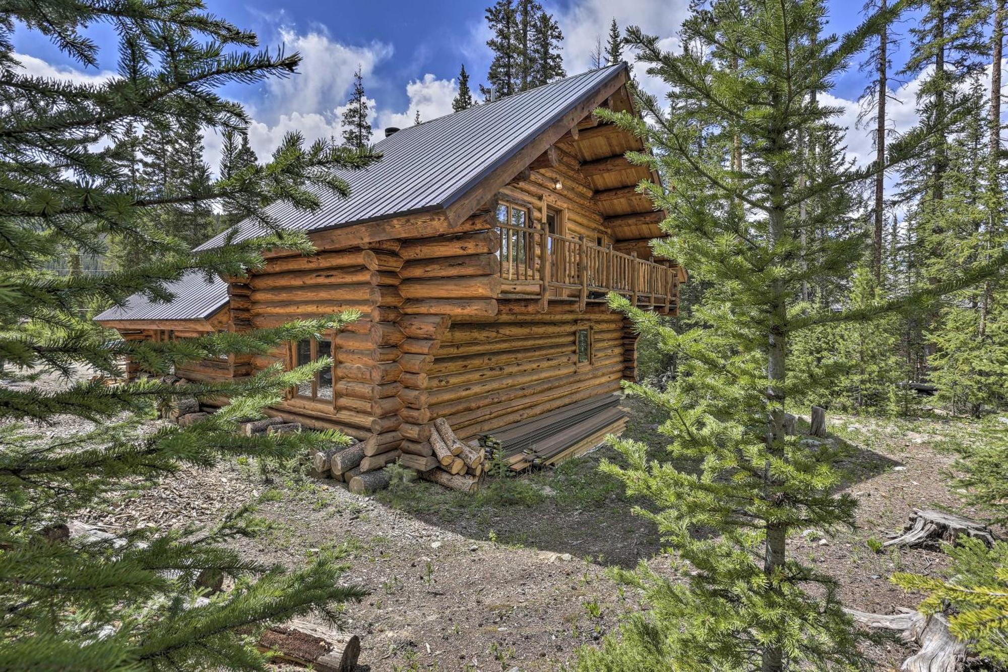 Cozy Breckenridge Cabin With Deck, 8 Mi To Gondola Eksteriør bilde